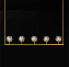 Люстра потолочная ImperiumLOFT RH Boule de Cristal 84808-22 200Вт 5 лампочек G9