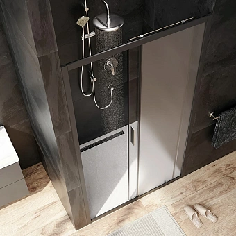 Душевая дверь AM-PM Gem Solo W90G-110-1-195BM 195х110см стекло матовое