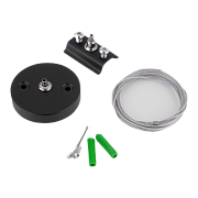 Подвес Elektrostandard a046952 TRF-1-200-BK 2000мм для однофазного трека