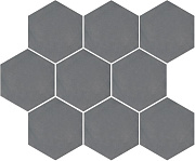 Матовый керамогранит KERAMA MARAZZI Тюрен SG1002N серый темный полотно 12х10,4см 0,67кв.м.