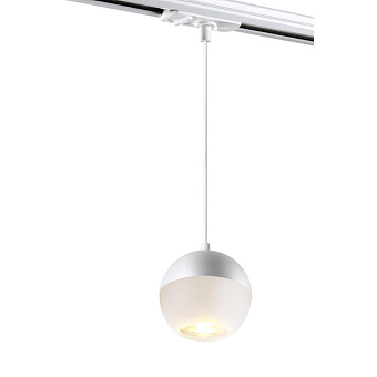 Трековый светильник Novotech PORT 370821 9Вт GU10 белый для однофазного трека