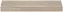 Столешница IDEAL STANDARD Adapto U8593FF МДФ 50,5х150см wood light brown