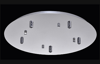 Основание для светильника CRYSTAL LUX Потолочная база D450-5 CHROME хром