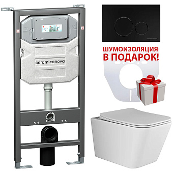 Инсталляция с унитазом Ceramica Nova Metric CN3007_1001B_1000