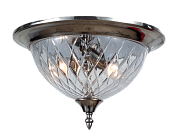 Светильник потолочный Newport 6400 6403/PL satin nickel 60Вт E14
