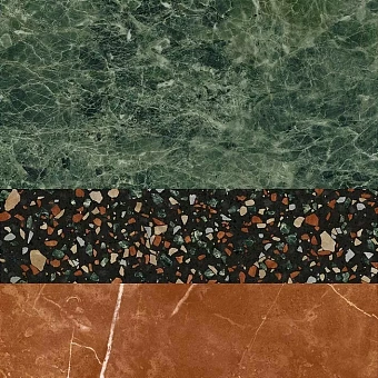 Матовый керамогранит ABK Play PF60005897 Marble Black 20х20см 1,04кв.м.