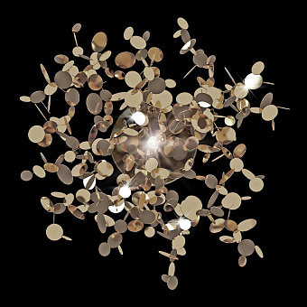 Бра Loft It Spark 10101W Gold 40Вт G4