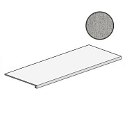 Плитка для ступеней Atlas Concord Италия Blaze A0JB Aluminium Scalino Lapp 37,5х150см 0,563кв.м. лаппатированная