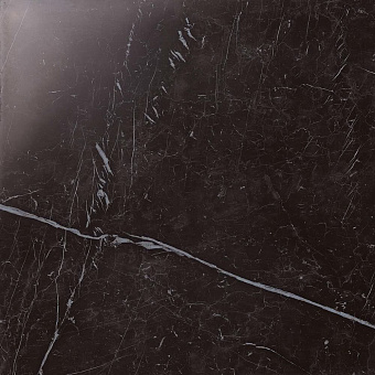 Лаппатированный керамогранит Atlas Concord Италия MARVEL STONE AZRM Nero Marquina Lappato 60х60см 1,08кв.м.