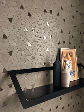 Керамическая мозаика Atlas Concord Италия Boost Pro A0QP Taupe Mosaico Hex Coffee 28,5х25см 0,428кв.м.