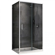 Угловое ограждение Abber Schwarzer Diamant AG301005-S1005 190х100см стекло прозрачное