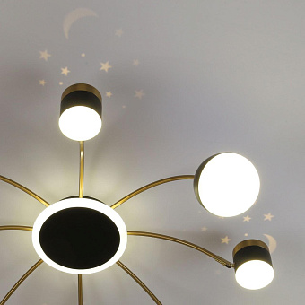 Люстра потолочная F-Promo Canvas 3096-8P 62Вт 13 лампочек LED