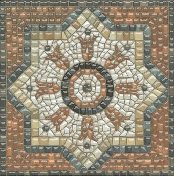Декор KERAMA MARAZZI Стемма HGD\A434\5009 коричневый 20х20см 0,04кв.м.