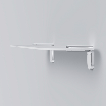 Полка в ванную округлая AM-PM X-Joy A8434700 1-ярусная 11х50см хром