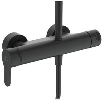 Душевая система IDEAL STANDARD IDEALRAIN BC750XG Silk Black