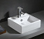 Раковина накладная Azario Trend AZ4148 38х38см