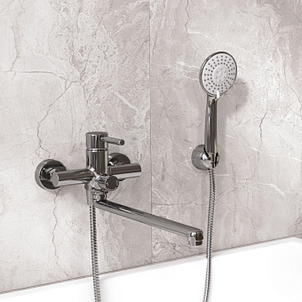 Смеситель для ванны WASSERKRAFT Main 4102L хром