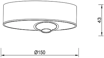 Светильник точечный встраиваемый Lucia Tucci VOGUE 121.1-7W-WT 7Вт LED