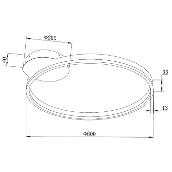 Светильник потолочный Stilfort Planetary 4005/11/01C 31Вт LED