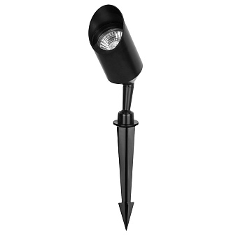 Светильник ландшафтный Arte Lamp ELSIE A1022IN-1BK 5Вт IP65 GU10 чёрный