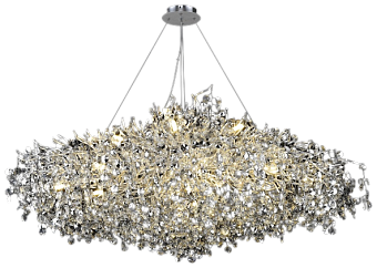 Люстра подвесная WERTMARK ALESSIA WE188.21.203 42Вт 21 лампочек G9