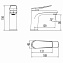 Смеситель для раковины LEMARK Bronx LM3706BL чёрный