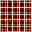 Стеклянная мозаика Ezzari Lisa 2531-В бордовый 31,3х49,5см 2кв.м.