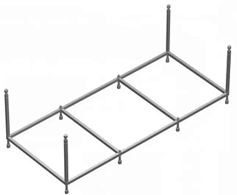 Каркас под ванную AM-PM Spirit W72A-170-075W-R2 170см