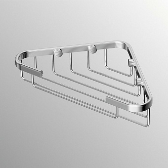Полка в ванную угловая IDEAL STANDARD IOM A9105AA 1-ярусная 4,4х21,1см хром
