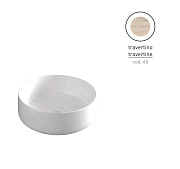 Раковина накладная ArtCeram Cognac COL001 45 00 42х42см