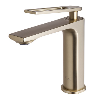 Смеситель для раковины Maxonor PL1096-6 золотой