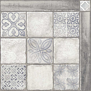 Напольная плитка ALMA CERAMICA Carteo TFU03CRT027 белый/серый 41,8х41,8см 1,922кв.м. матовая