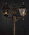 Светильник ландшафтный Arte Lamp BERLIN A1017PA-3BN 75Вт IP44 E27 золотой/чёрный