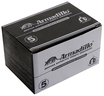 Петля скрытая ARMADILLO Architect 3D-ACH 40 SN L 94,8х23,3мм матовый никель