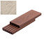 Плинтус для террасной доски Bruggan Smoke White plintus_SMOKE_WHITE 3000х50х9мм