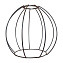 Плафон Loft It Grid Loft1153/B 170х180мм чёрный