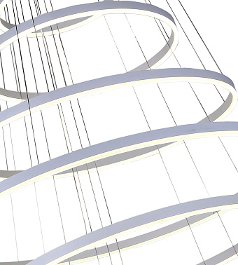 Люстра подвесная KINK Light Тор 08537,01(4000K) 284Вт 7 лампочек LED