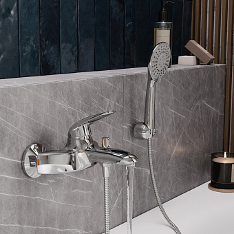 Смеситель для ванны WASSERKRAFT Rossel 2801 хром