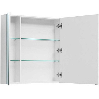 Шкаф зеркальный AQUANET Алвита 235342 17х80х85см с подсветкой