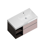 Тумба под раковину подвесная KERAMA MARAZZI CUBO CU.90Rh\MAL 47х87,8х47,5см