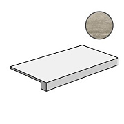 Плитка для ступеней Atlas Concord Италия Marvel Pro ADXK Travertino Silver Scalino 60х33см 0,198кв.м. матовая