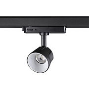 Трековый светильник Novotech PORT 358718 10Вт LED чёрный для трёхфазного трека