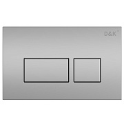Кнопка для инсталляции D&K Berlin DB1439002 хром матовый