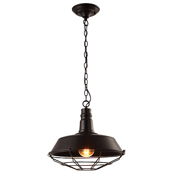 Светильник подвесной Arte Lamp PANDORA A9183SP-1BK 60Вт E27