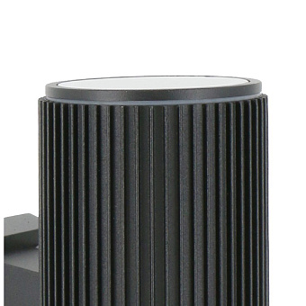 Светильник архитектурный Favourite Pola 2858-2W 120Вт IP54 E27 чёрный