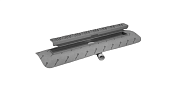 Душевой лоток RADAWAY 5L075A/5R075B 75х8см горизонтальный сток с решёткой и опорами