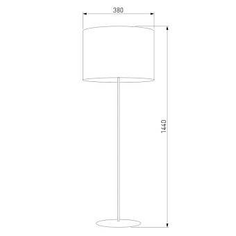 Торшер TK Lighting Tercino 5279 60Вт E27