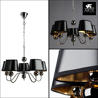 Люстра подвесная Arte Lamp TURANDOT A4011LM-5CC 40Вт 5 лампочек E14