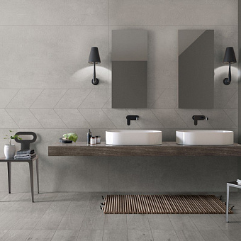 Матовый керамогранит ABK Crossroad Chalk PF60001210 Grey Ret 120х60см 2,16кв.м.