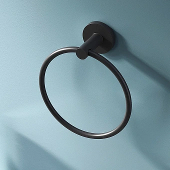 Полотенцедержатель AM-PM X-Joy A85A34422 чёрный 15,5см